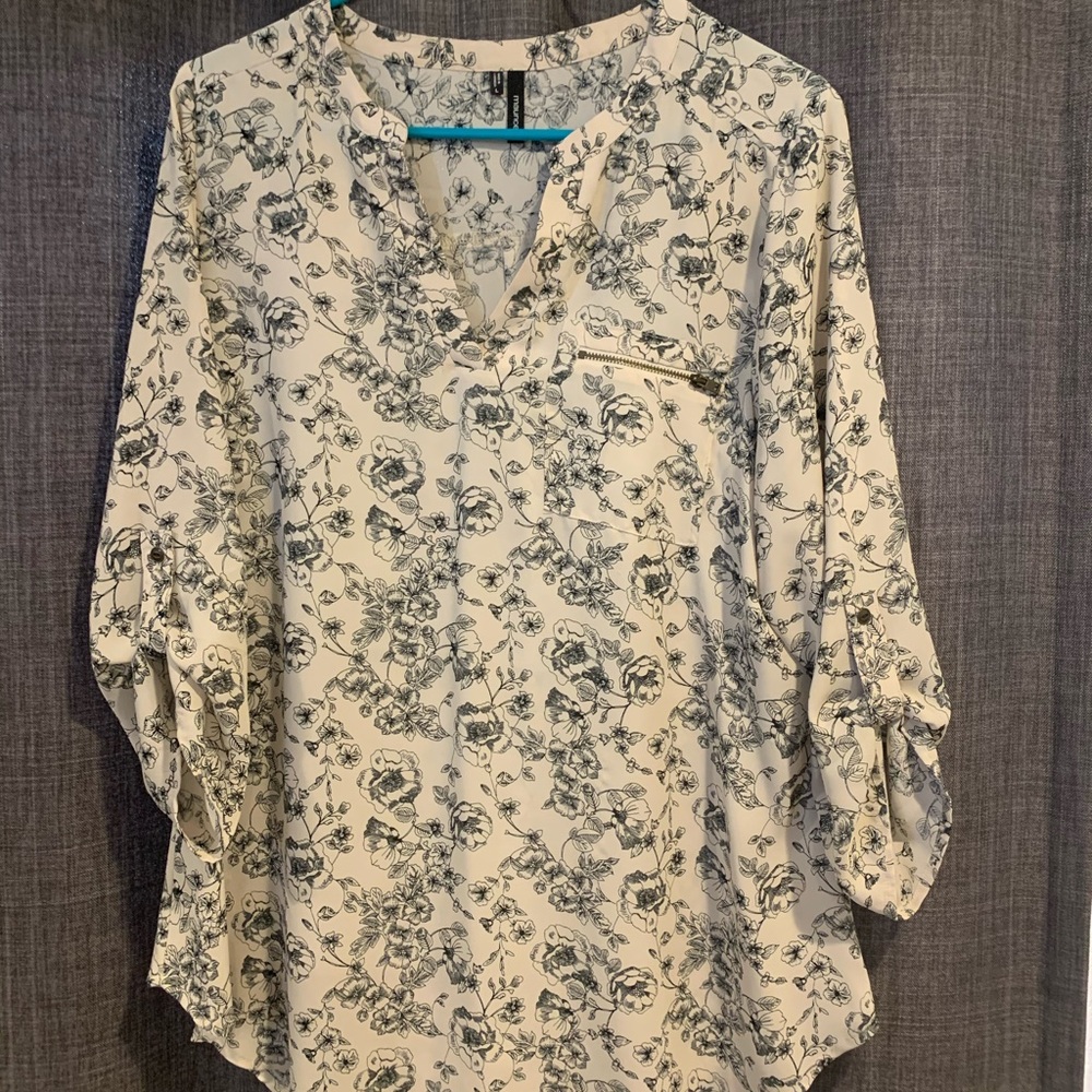 Floral blouse